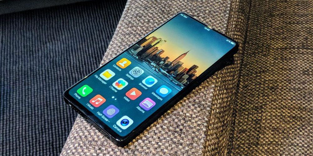 You would want your next phone to look like this - Vivo- No Bezels