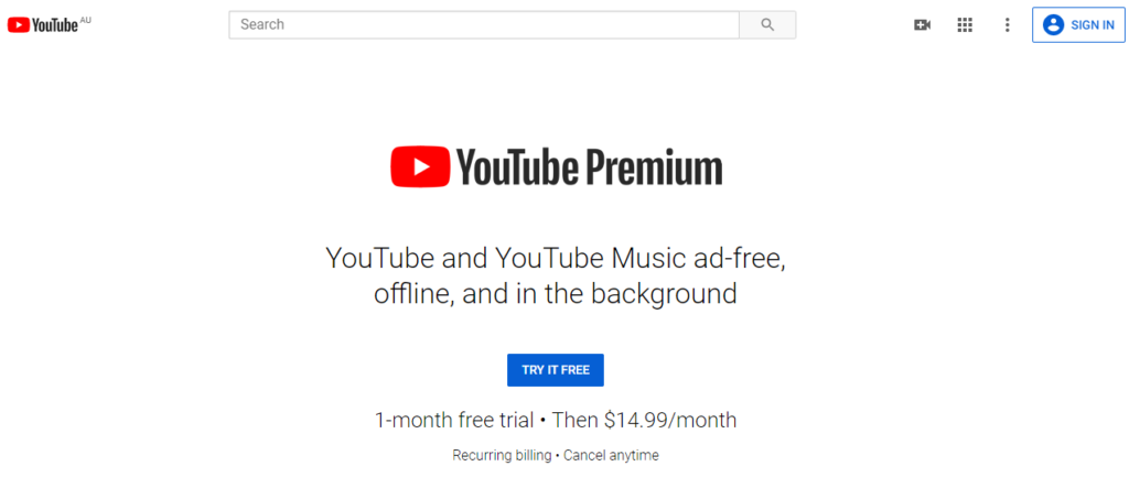 youtube-premium-free-trial-landing-page